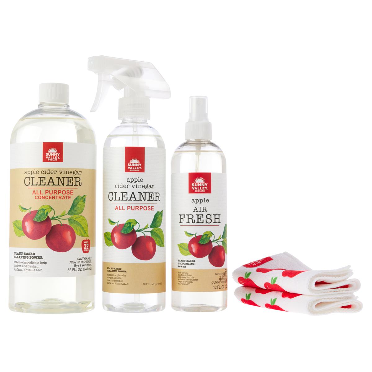 Sunny Valley Orchard 60 oz. 5piece Cleaning Kit 20744247 HSN