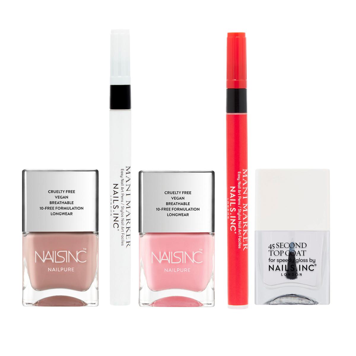 Nails Inc. 5Piece Polish and Mani Marker Set 20769816 HSN