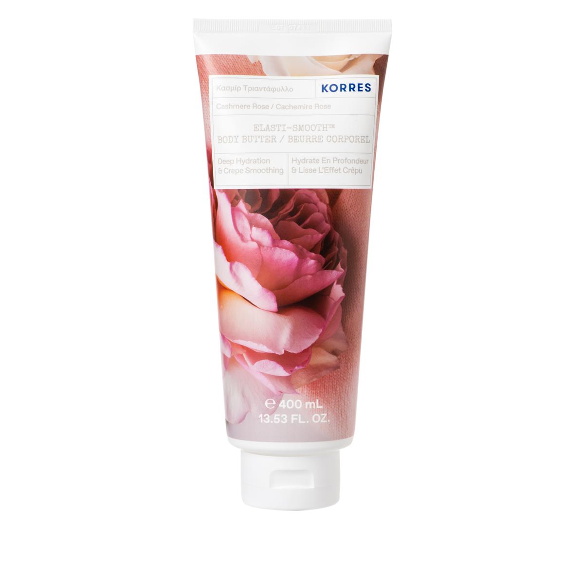 Korres Cashmere Rose ElastiSmooth™ Body Butter AutoShip® 20800656 HSN