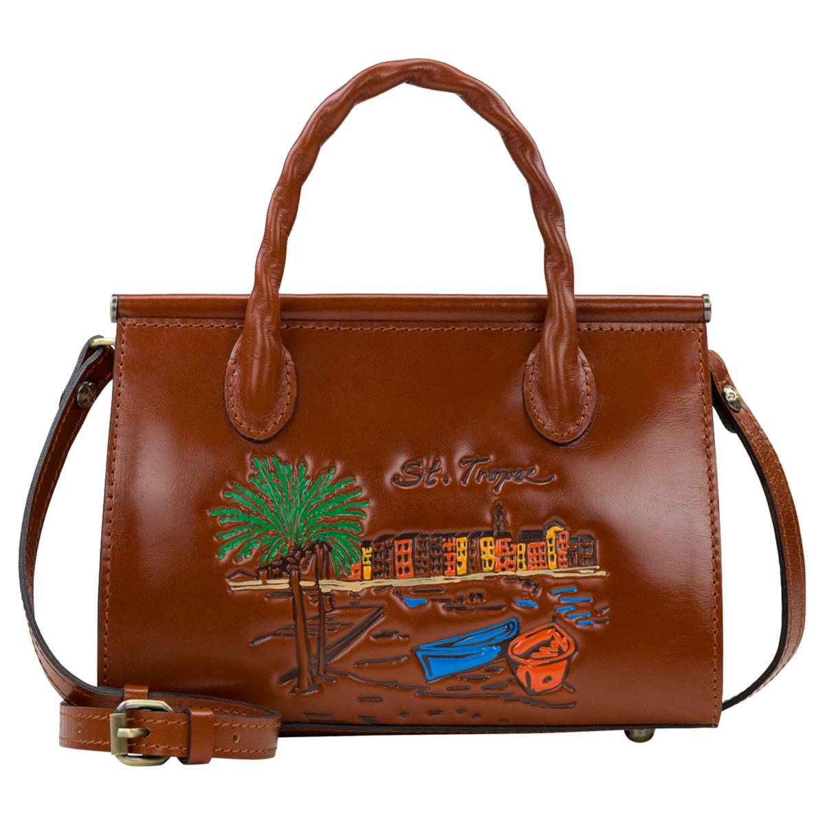 Patricia Nash Clarisse Satchel Crossbody 20809195 HSN