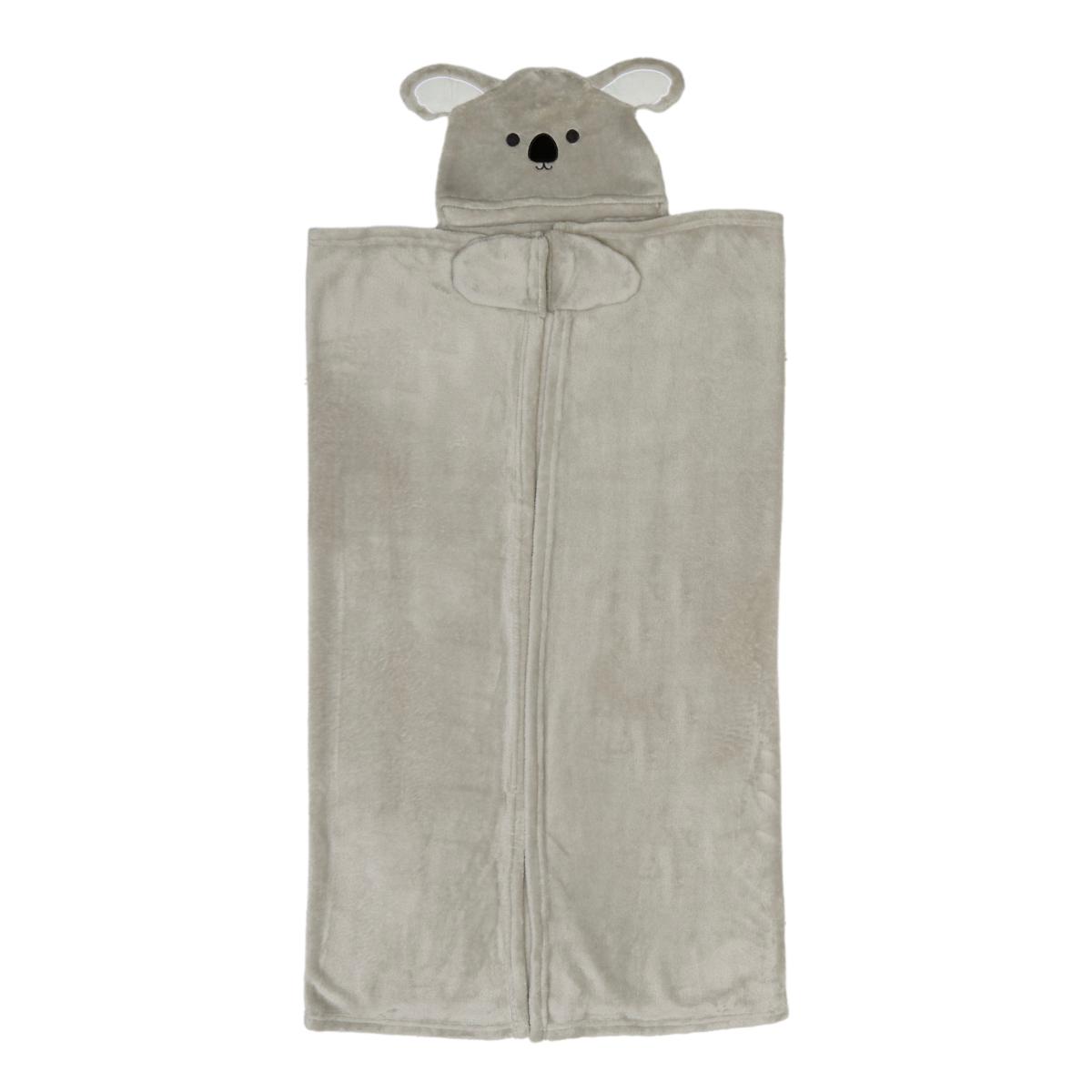 Warm & Cozy Hooded Plush Character Blanket 20841286 HSN