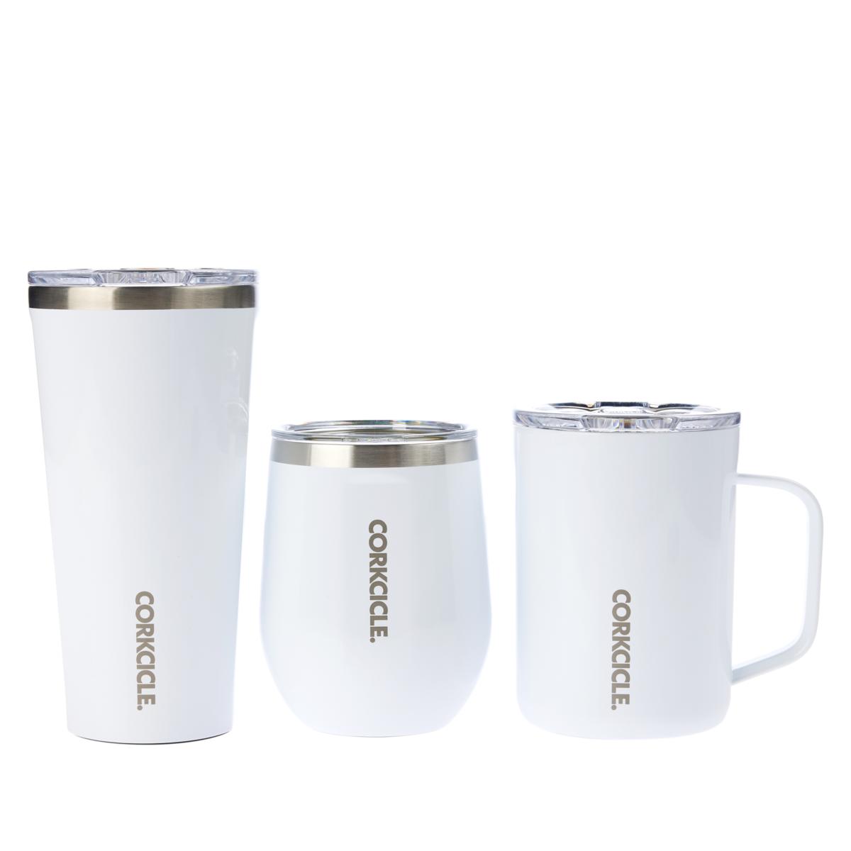 Corkcicle 3piece Hydration Drinkware Set 20842918 HSN