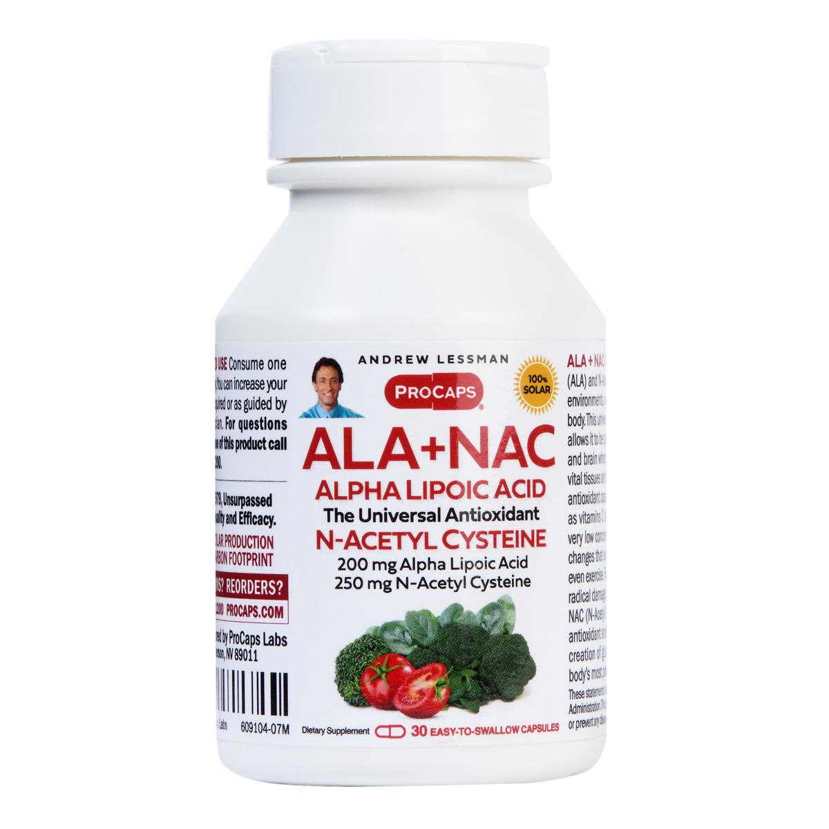 Alpha Lipoic Acid with NAcetyl Cysteine 10089784 HSN