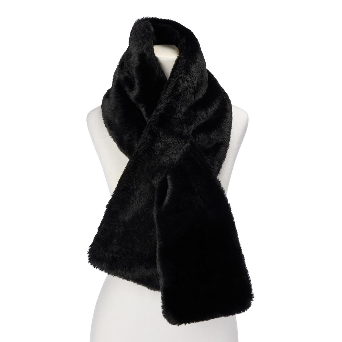 Colleen Lopez Faux Fur Pull-Thru Scarf - 21227042 | HSN