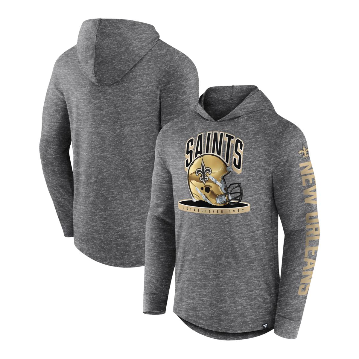 Officially Licensed NFL Long Sleeve Hoodie T-shirt - Cowboys - Saints ...