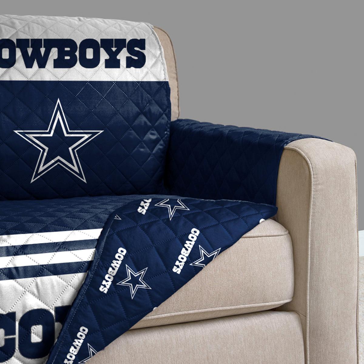 Officially Licensed NFL 80" x 65" Pegasus Furniture Cover Cowboys