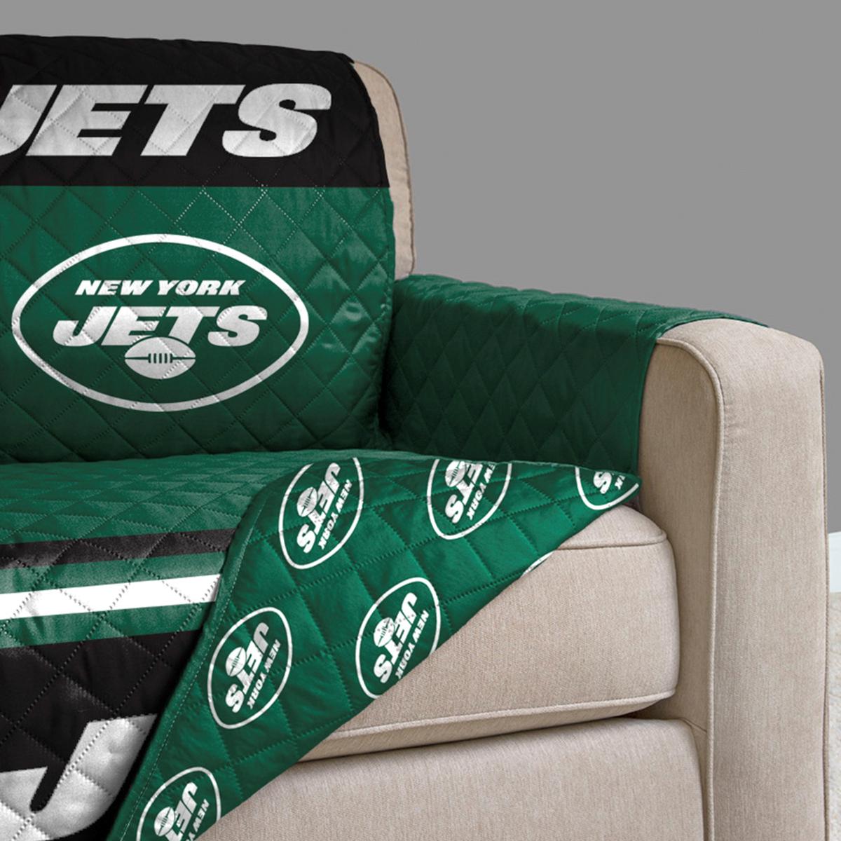 Officially Licensed NFL 80" x 65" Pegasus Furniture Cover Jets