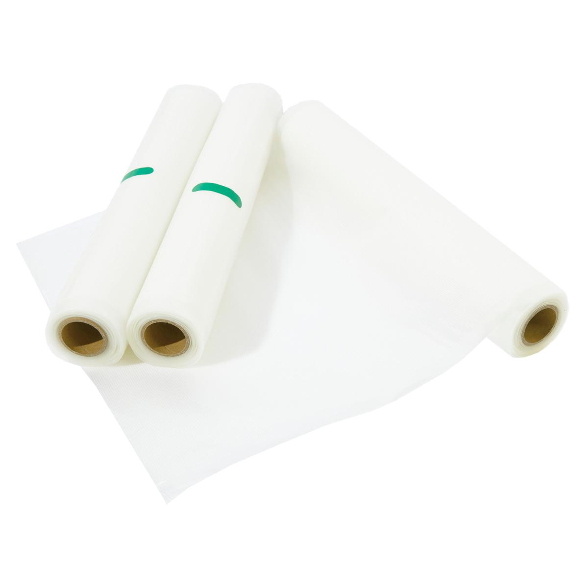 Kitchen HQ 3pack Food Bag Rolls for Vacuum Sealer 21789899 HSN