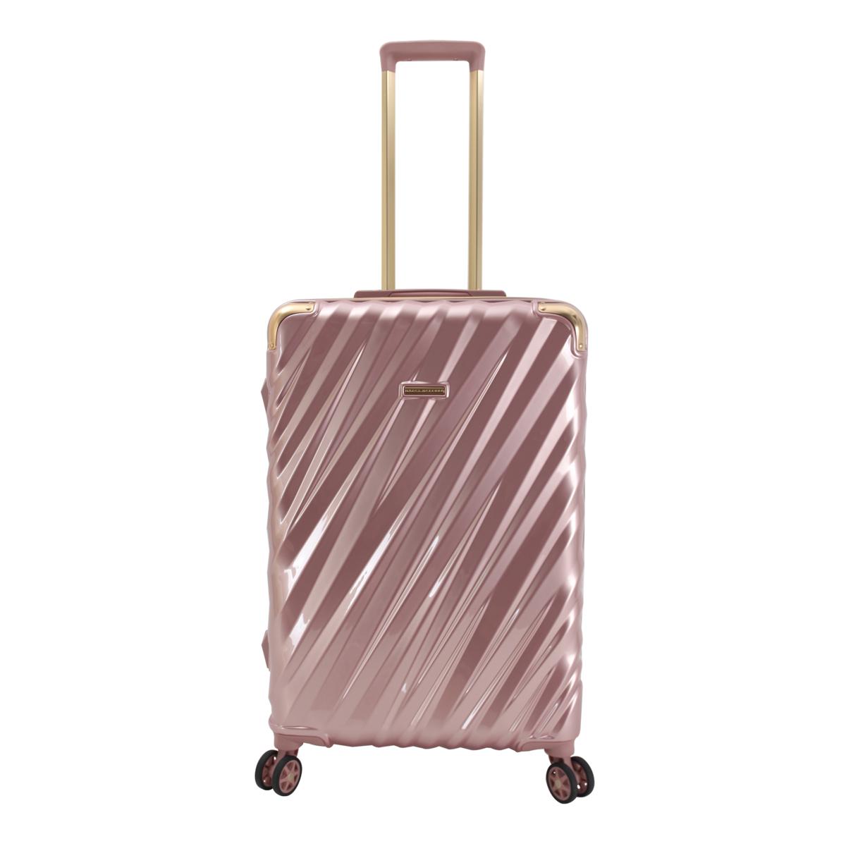 Marcy McKenna 26" Hamptons Hardside Case Luggage with Multi Pockets