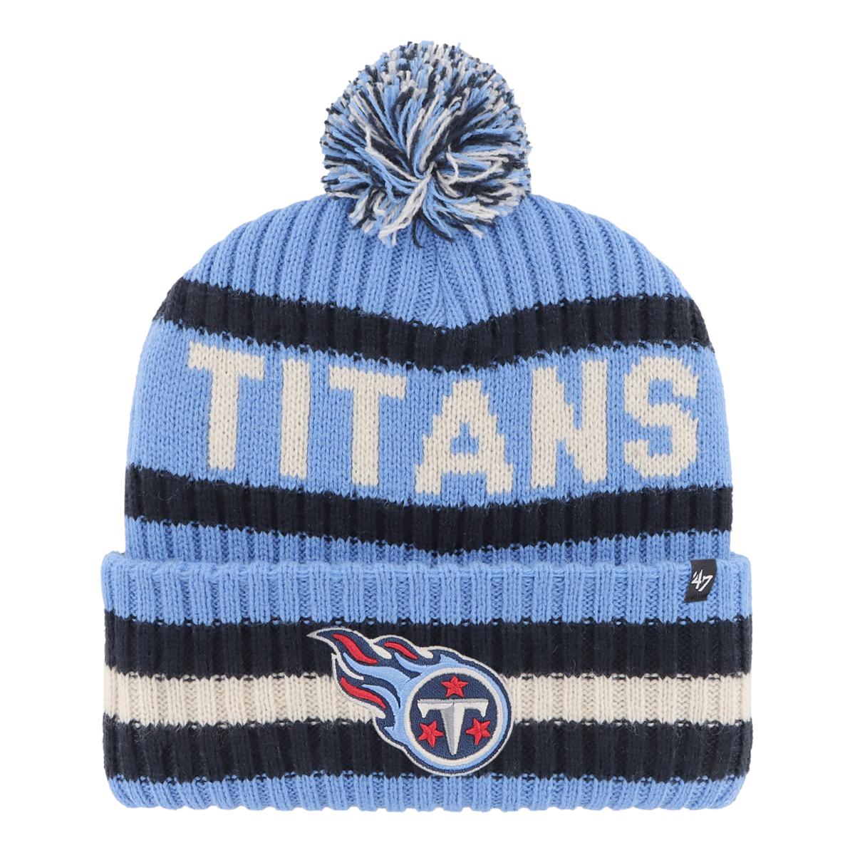 Officially Licensed NFL Men's Bering Cuffed Knit Hat by '47 Brand ...