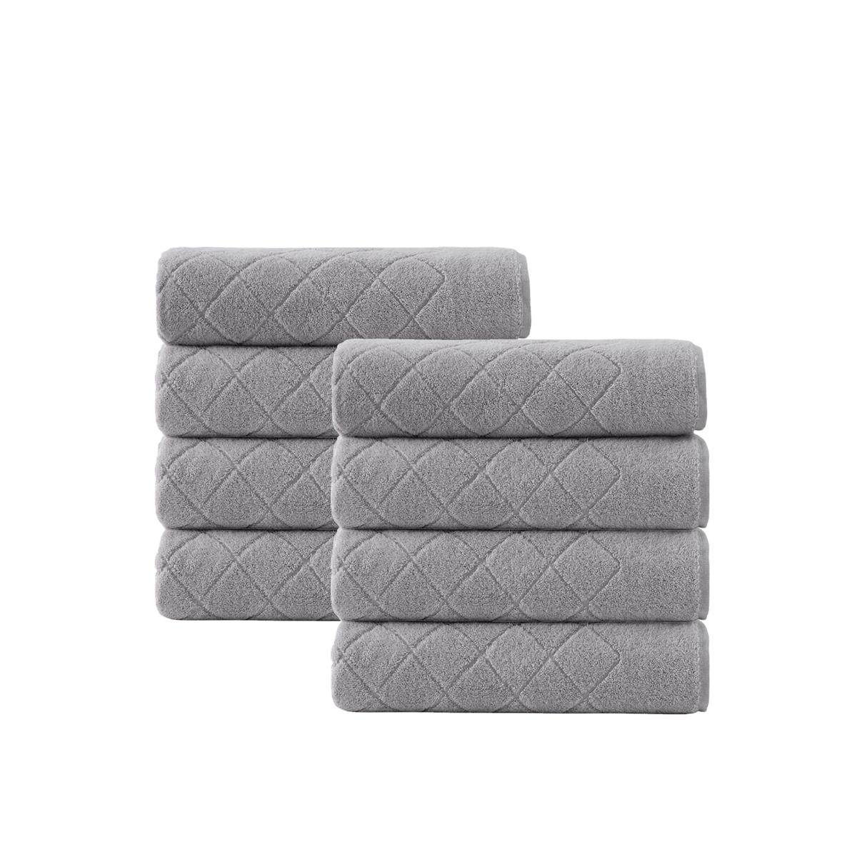 Enchante Home Gracious 8piece Turkish Cotton Hand Towel Set 8624919