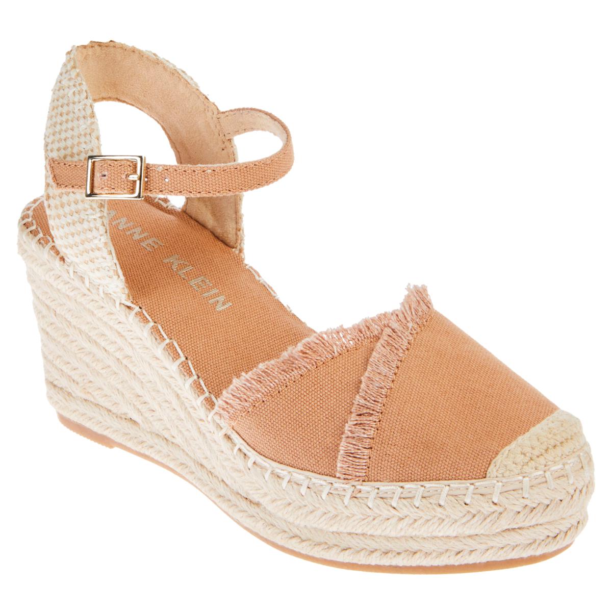 Anne Klein Laken Espadrille Wedge Sandal 22447832 HSN