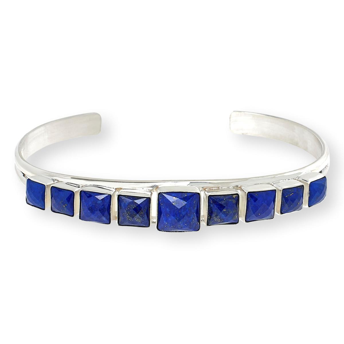 Jay King Sterling Silver Lapis Cuff Bracelet - 22505921 | HSN