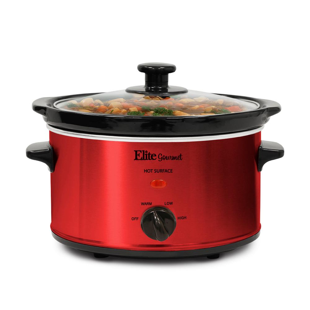 Elite Gourmet 2-Quart Oval Slow Cooker - 8656893 | HSN