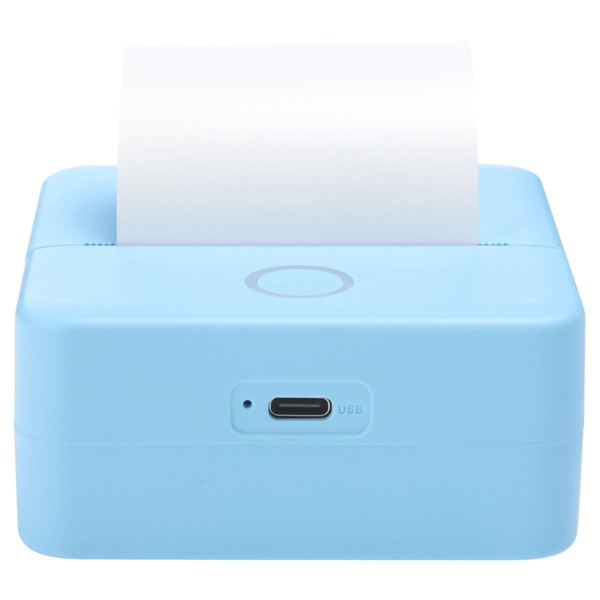 Core Innovations Portable Wireless No Ink Thermal Printer Blue 22657099 HSN