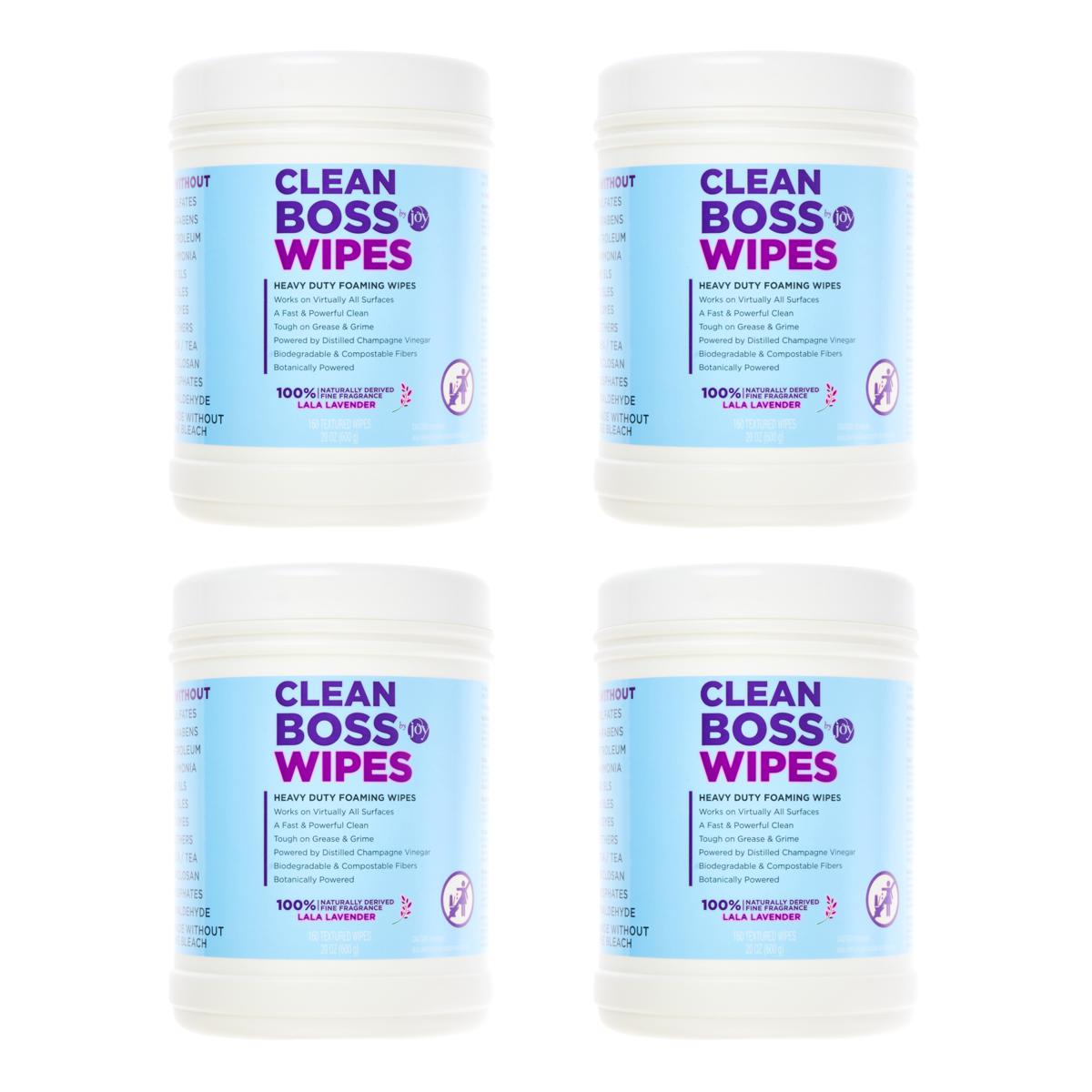 Joy CleanBoss MultiSurface Cleaning Wipes 4pack Mega Tubs 22657203