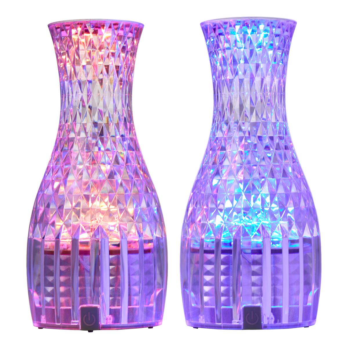 Living Glow Rechargeable Color Changing Starburst Touch Lamp 2pk ...