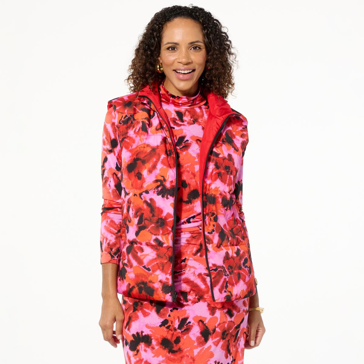 IMAN Global Chic Reversible Quilted Vest - 23252478 | HSN