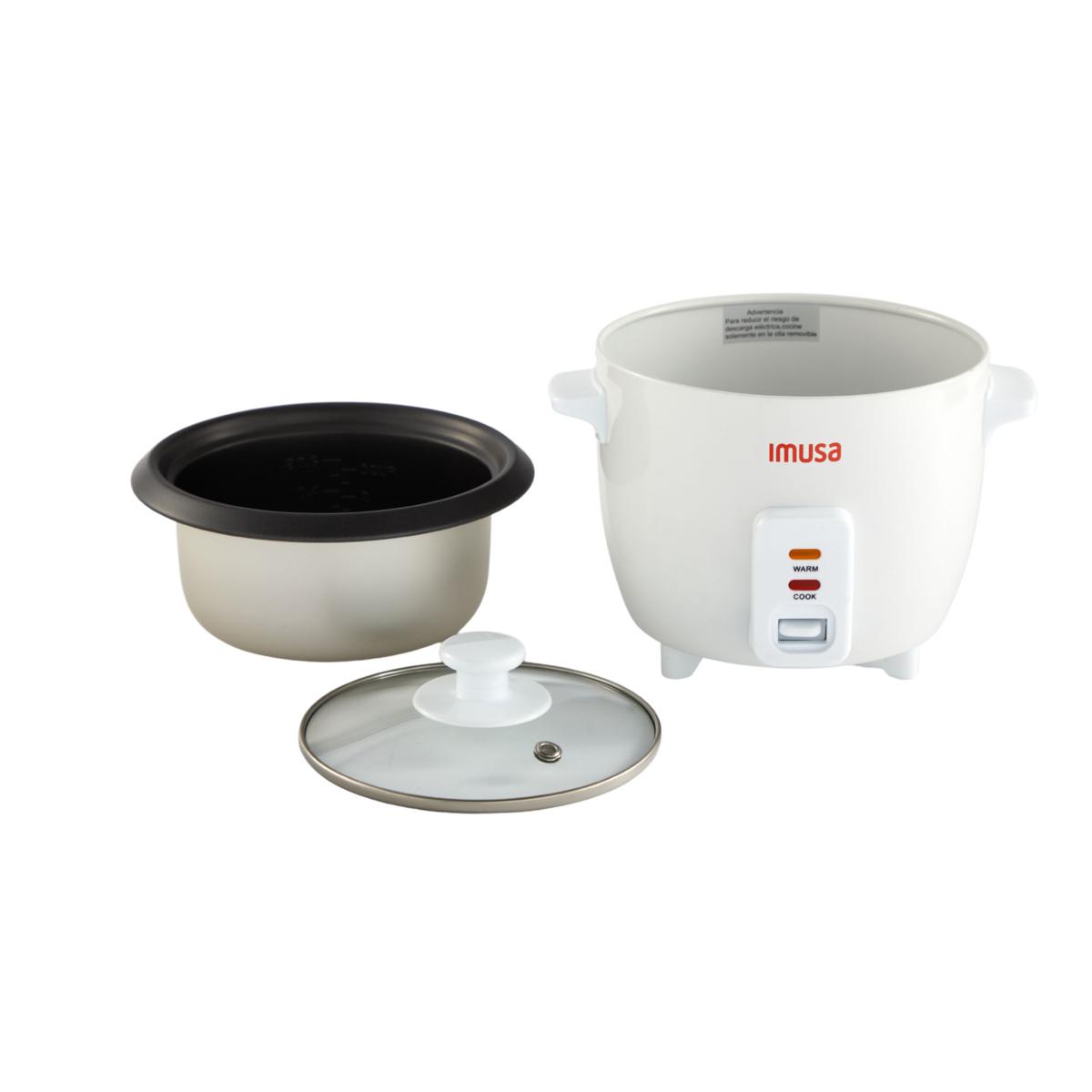 IMUSA Electric 10Cup Nonstick Rice Cooker White 8784687 HSN