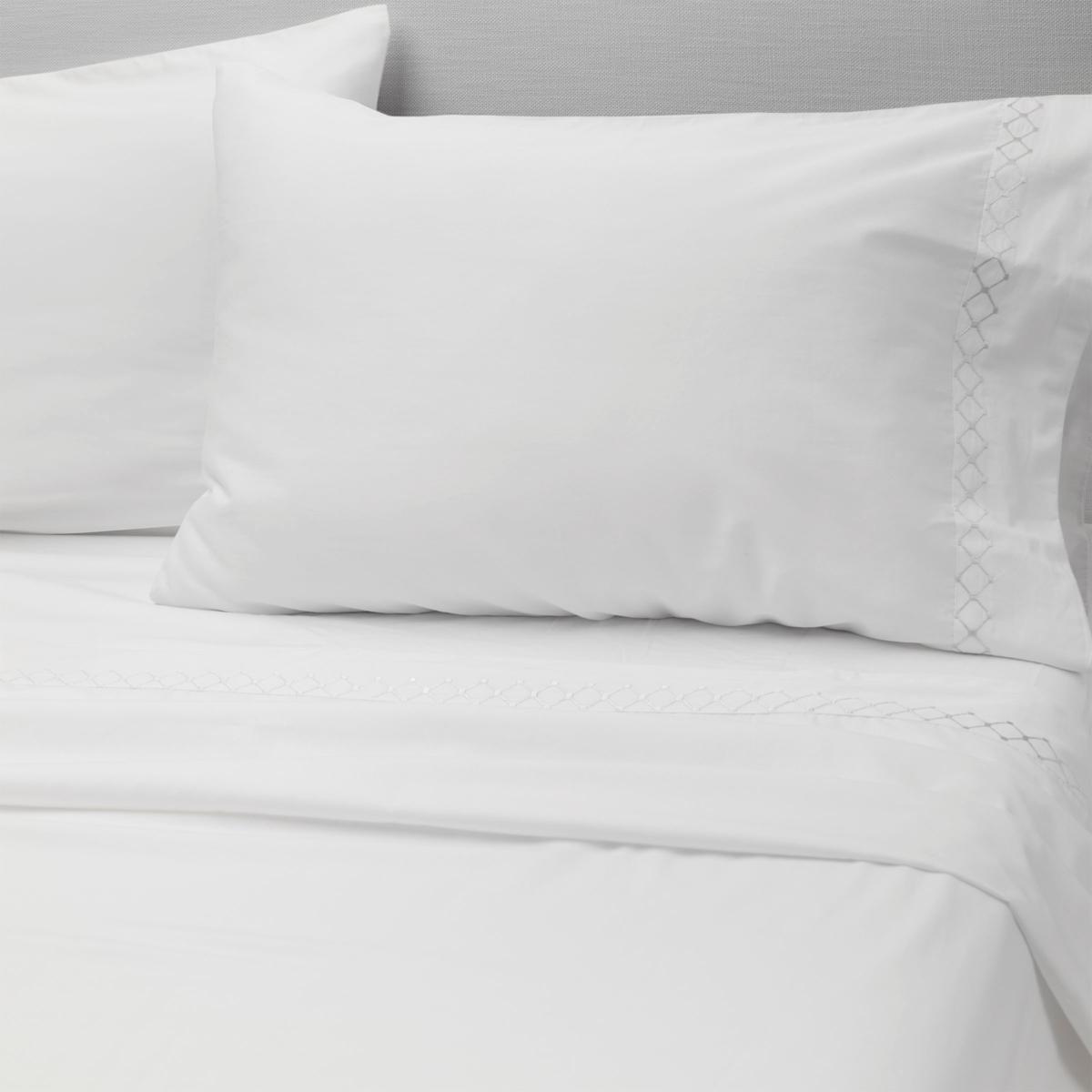 Wynne home 100 cotton embroidered sheet set queen 23294384 hsn