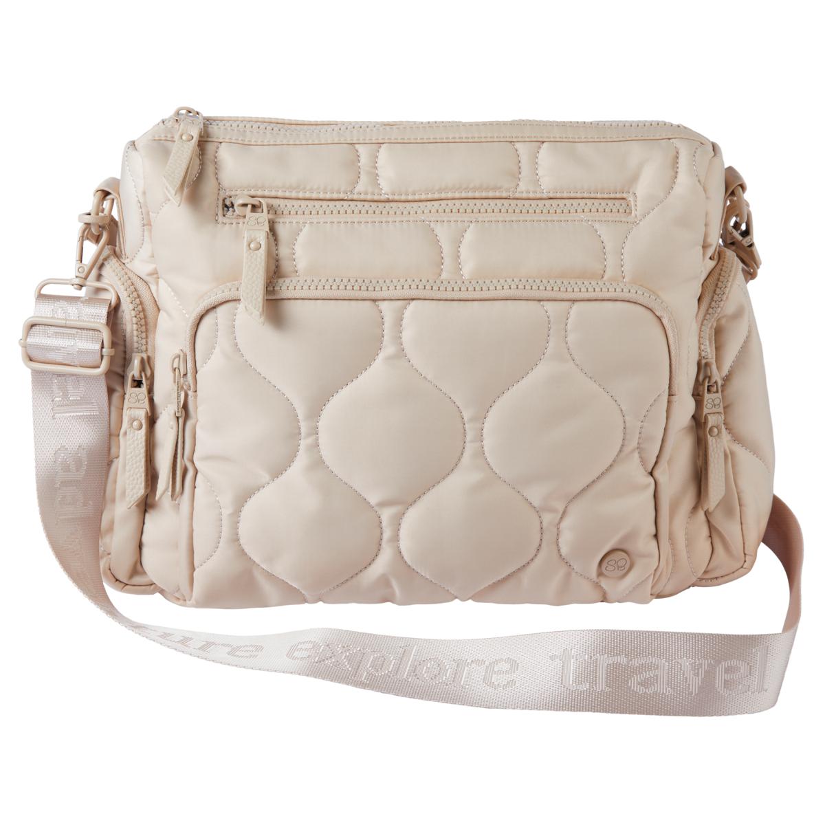 Samantha Studded Crossbody - Black