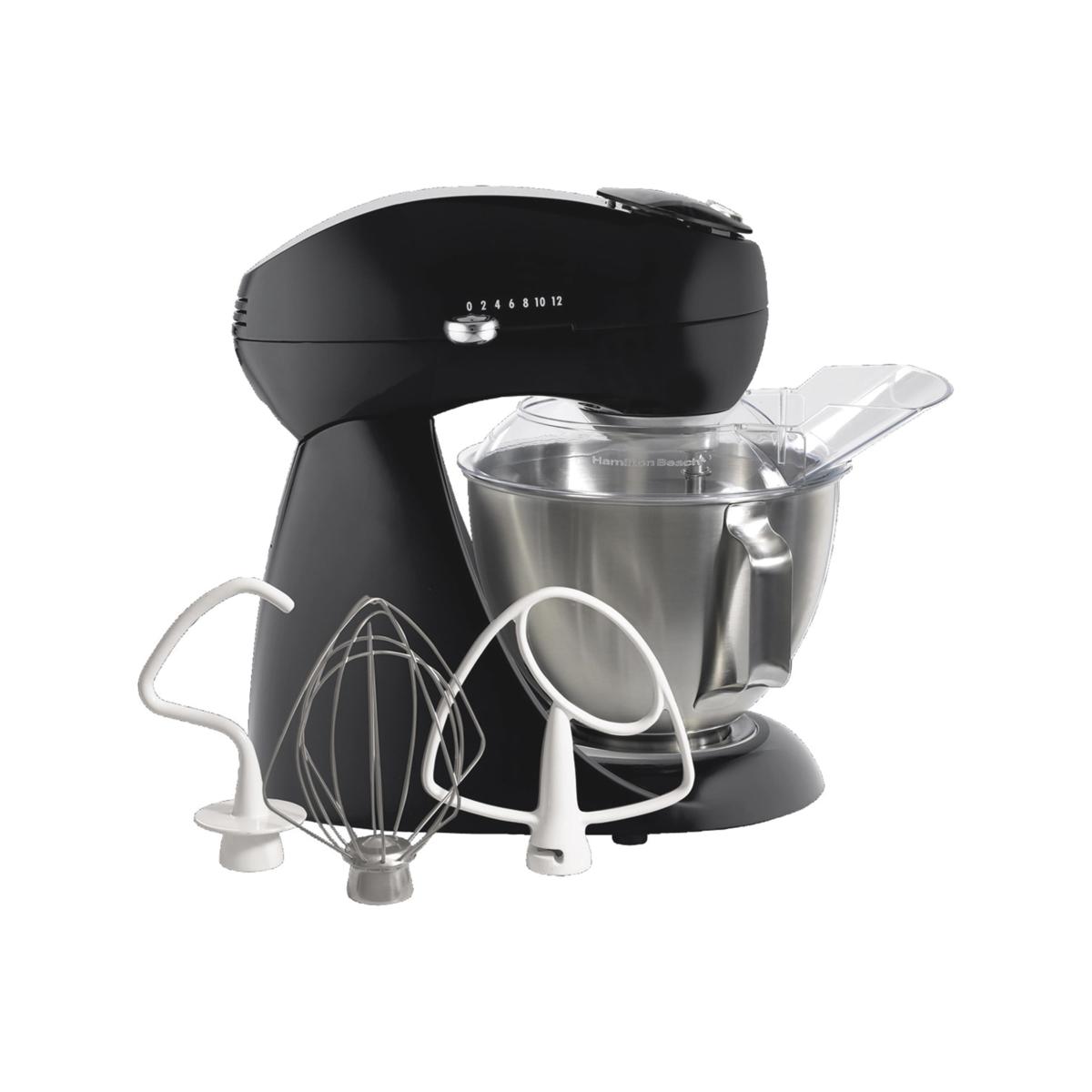 Hamilton Beach® Eclectrics AllMetal Stand Mixer Licorice 9204775 HSN