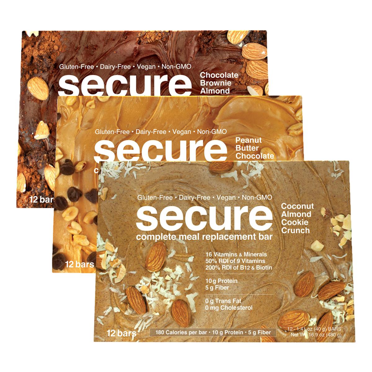 Andrew Lessman Secure Complete Meal Replacement Bars - 36-count | HSN