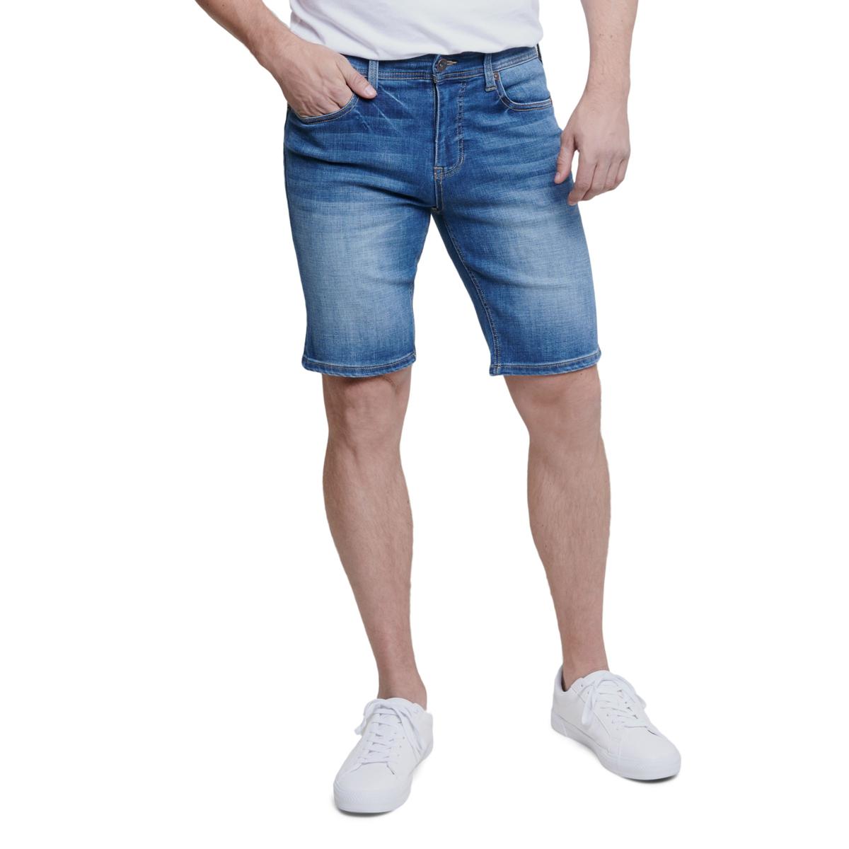 Seven7 Men's Super Flexible Denim Short 9653740 HSN