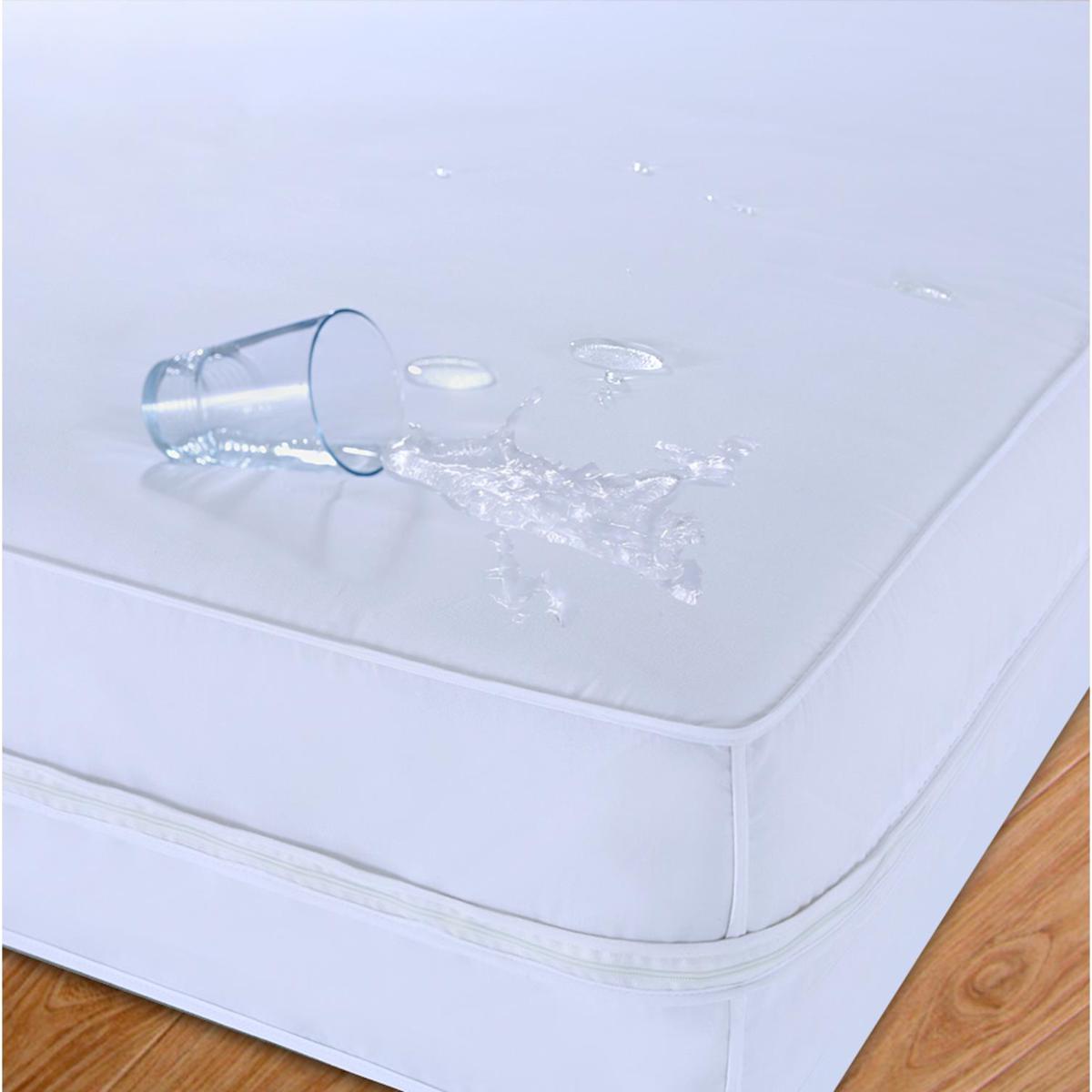 Lotus Home Stayclean Water Stain Resistant Mattress Protector CaliKing