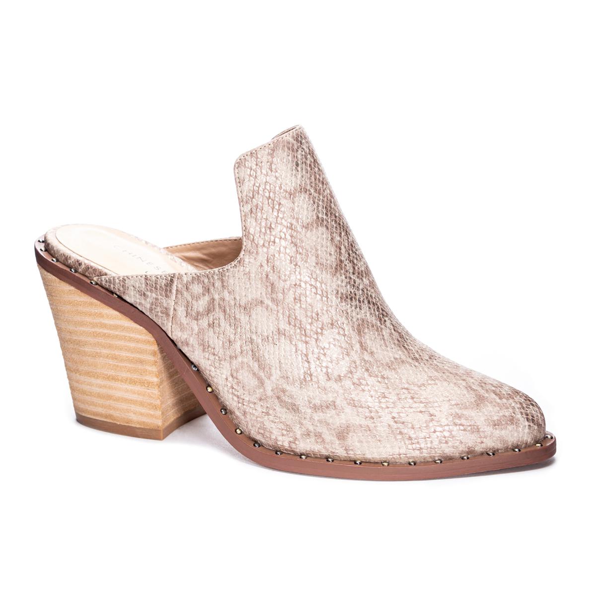 chinese laundry springfield mule white