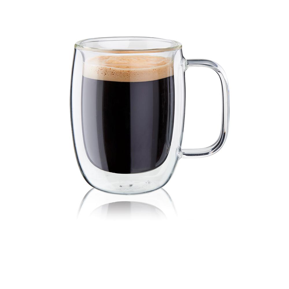 Zwilling Glass Double Espresso Mugs 2Pack 9826559 HSN