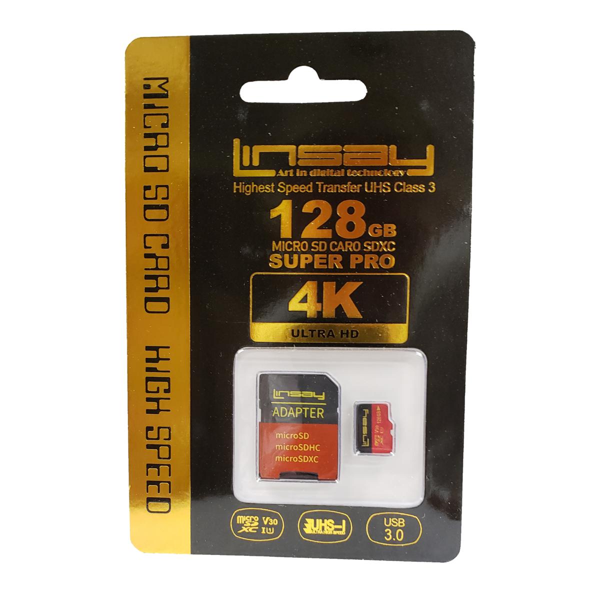 LINSAY Micro SD Card 128GB Storage 9934522 HSN