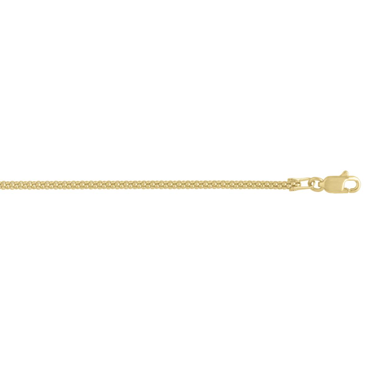 14K Gold 22" Popcorn Chain - 23223263 | HSN
