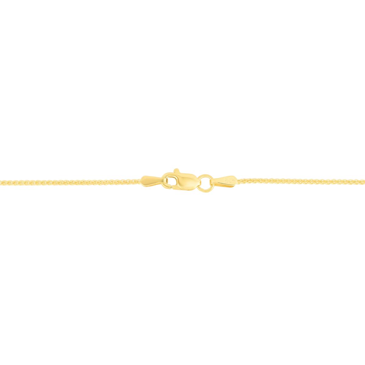 Wheat Link Chain Bracelet in 14K Gold - Yellow Gold