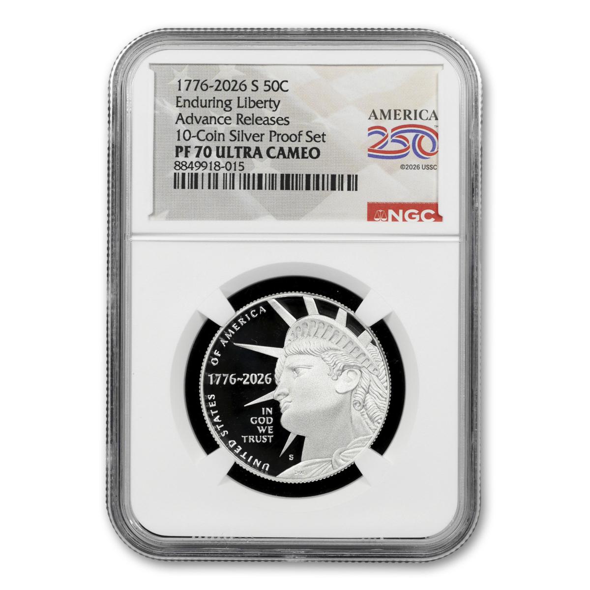 2026 Enduring Liberty AR Silver Proof Half Dollar NGC 70 | HSN