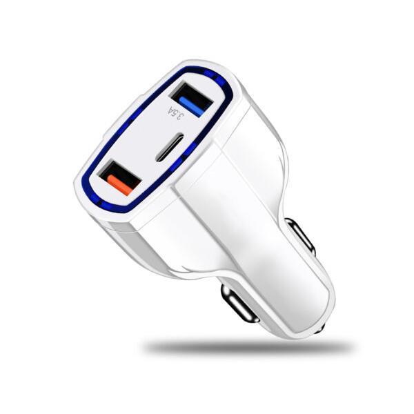 3 Port Fast Charge 3.0 Car Charger 20505262 HSN