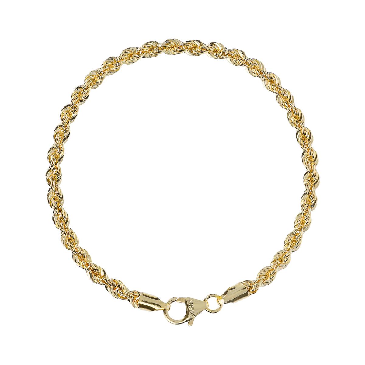 14K Yellow Gold Rope Bracelet