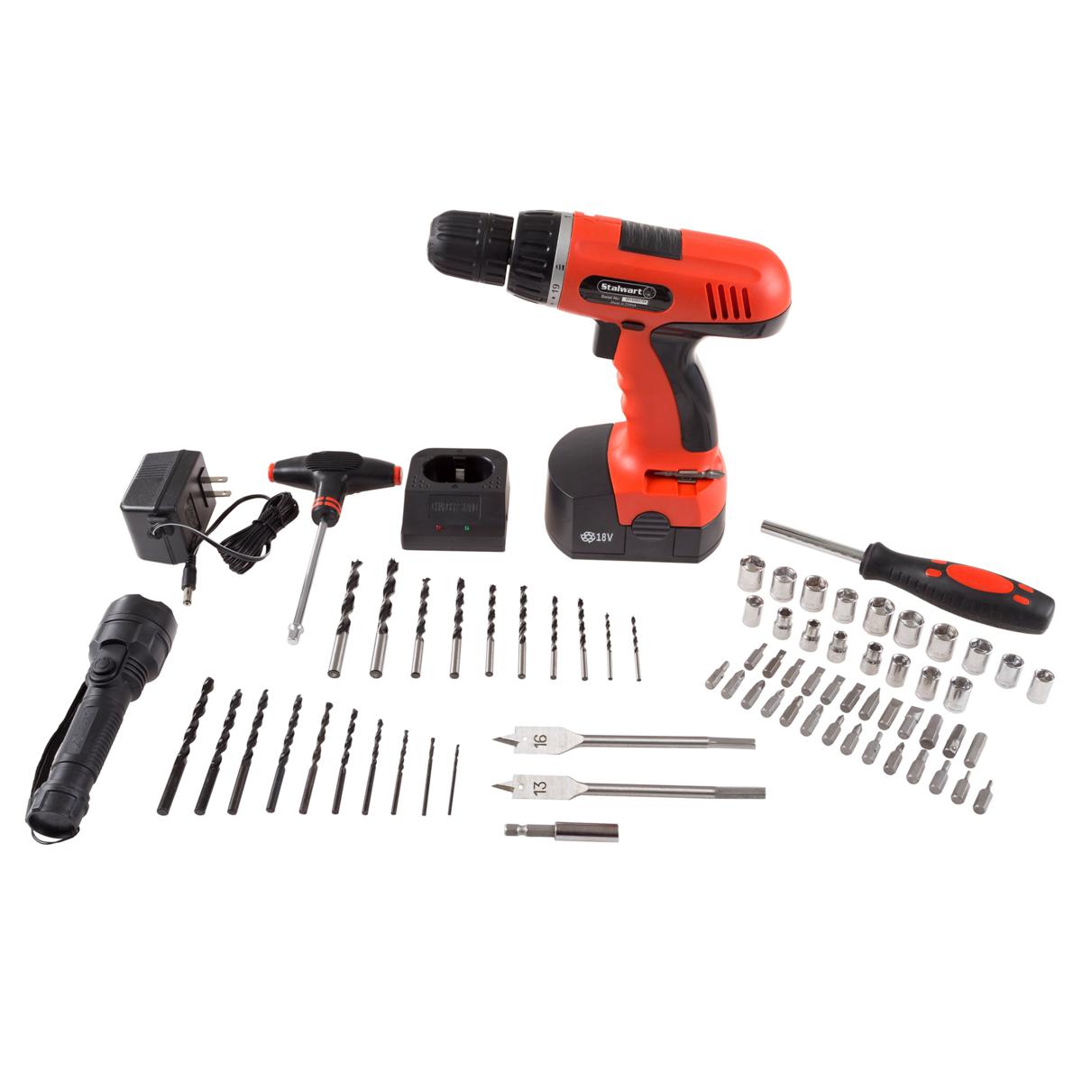 Steel Grip 18 V 3/8 in. Cordless Drill Kit Hl-dt09