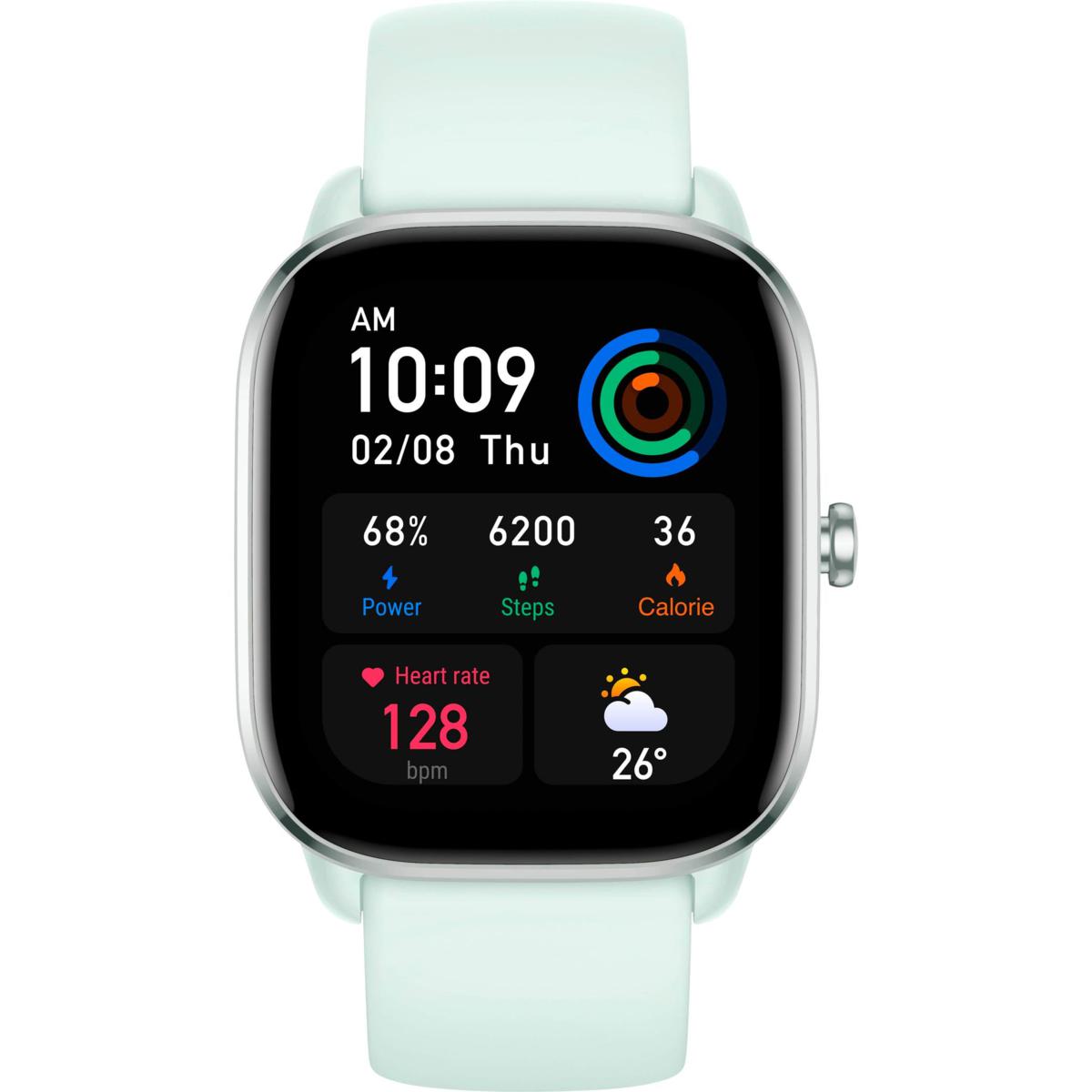 Relogio Smartwatch Amazfit GTS 4 Mini A2176 - Mint Blue - Epartshop