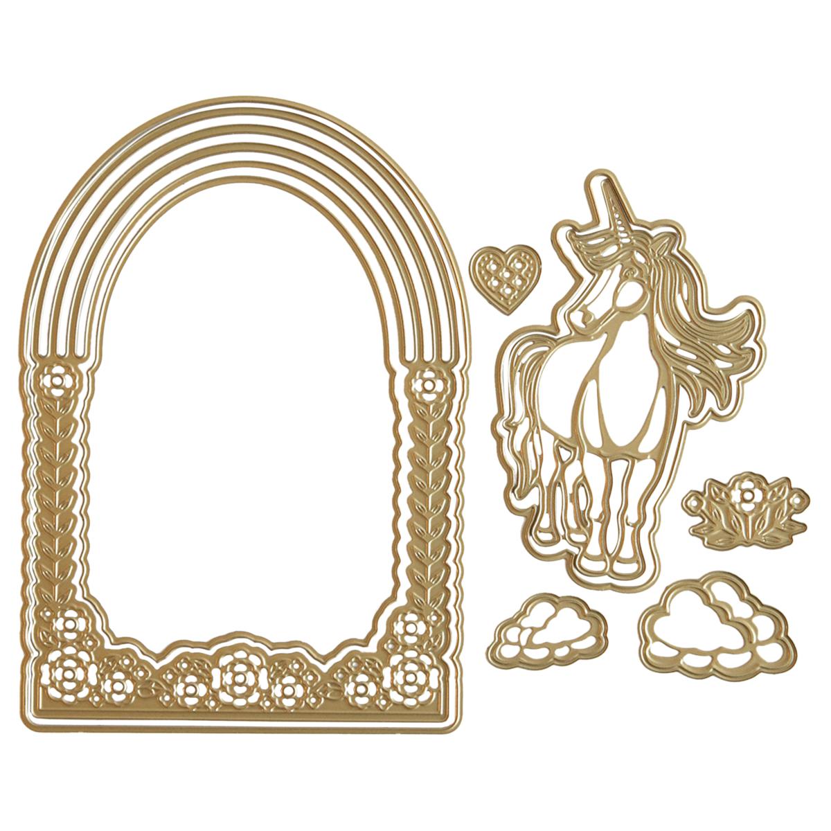 Anna Griffin® 3D Unicorn Scene Die Kit - 22896783 | HSN