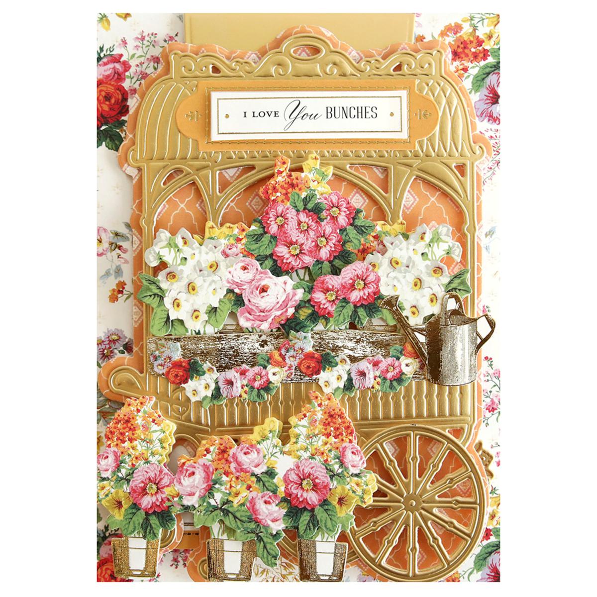 Anna Griffin® Flower Cart Easel Die Finishing School Craft Box