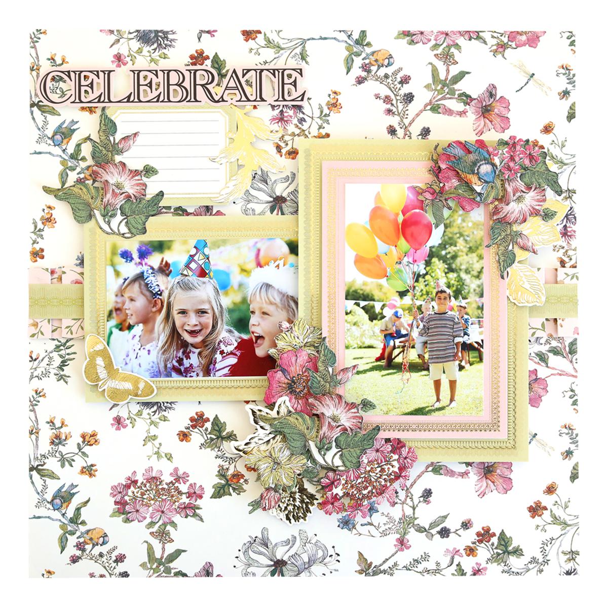 Anna Griffin® Simply Wildflower Meadow Scrapbook Collection | HSN