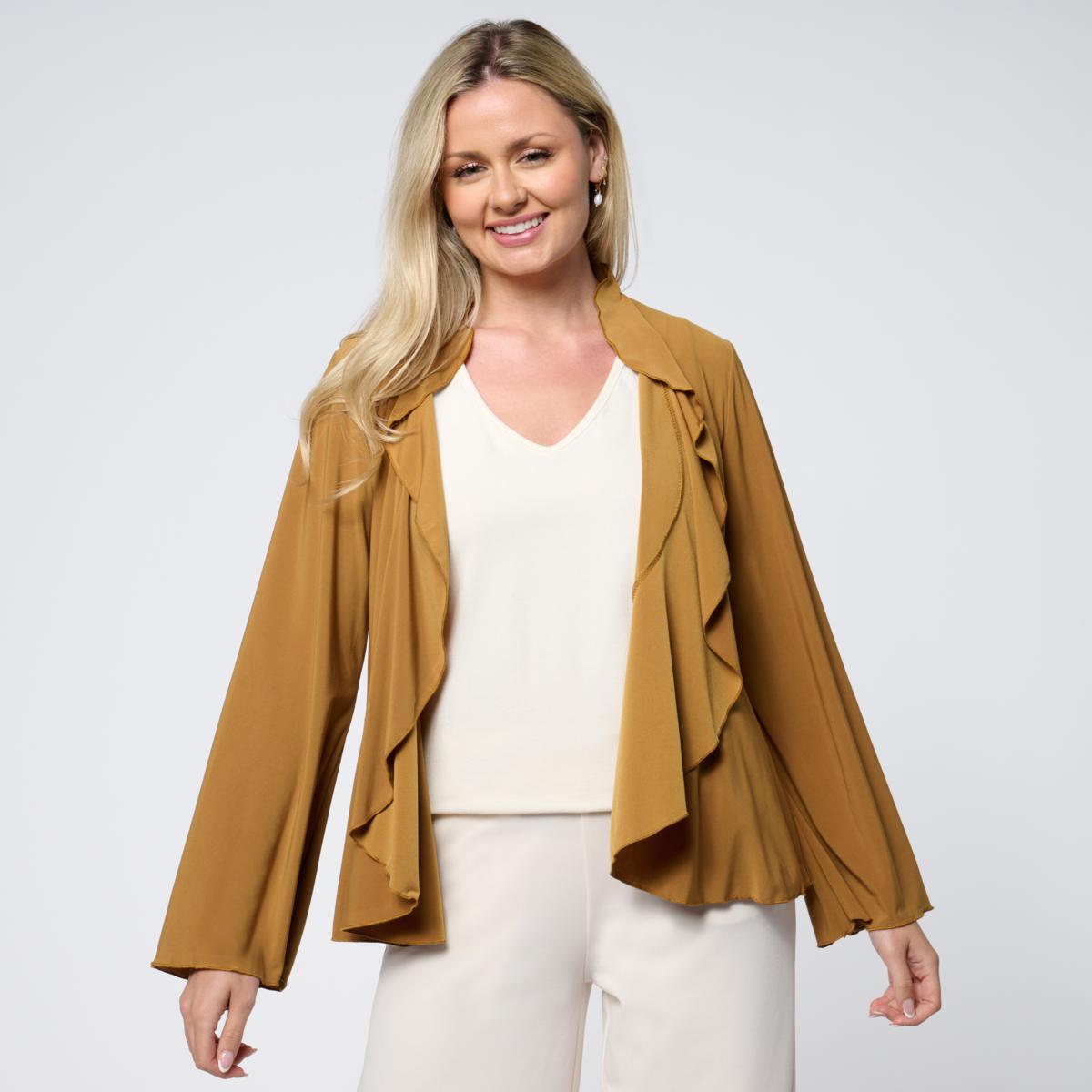 ★FLARE UP★ 2Drape Long Sleeve FL146Gray 2.Drape Long Sleeve (FL-146_Gray) - FLAREUP | 60% - Asian