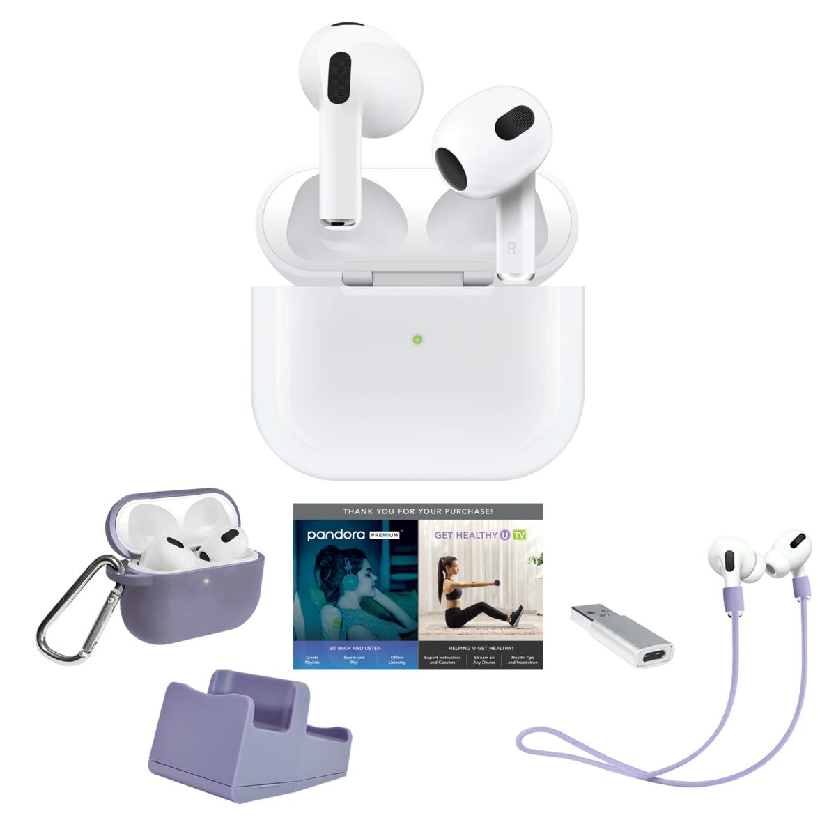 Apple - AirPods (3rd Generation) with Lightning Charging Case