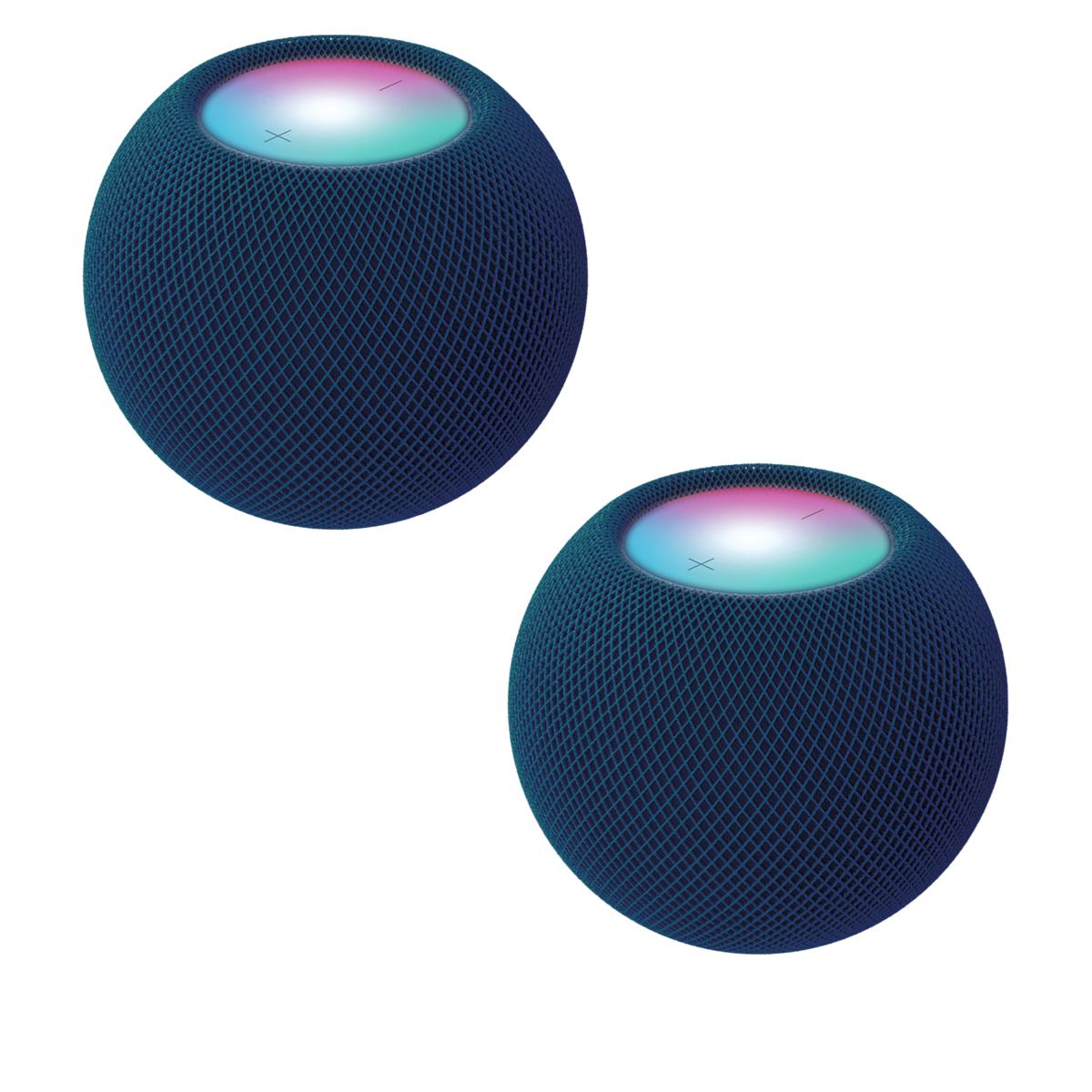 Apple HomePod Mini 2-pack Bundle with Covers, Stands and Voucher