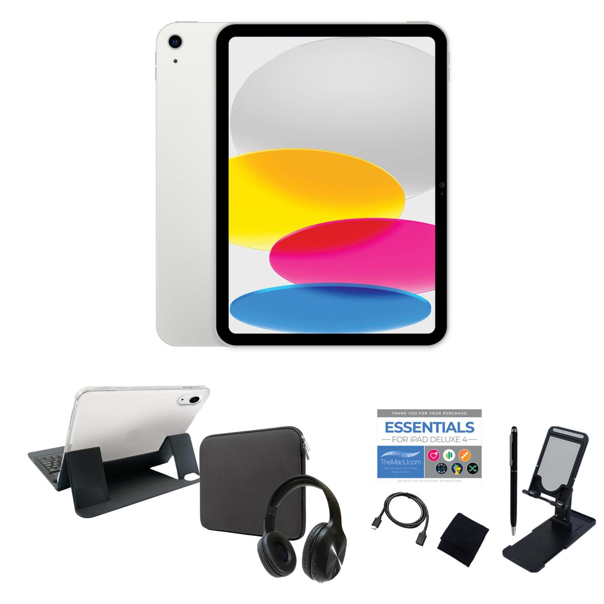 Apple iPad 10.9" 10th Gen 64GB Bundle w/Bluetooth Keyboard 21049918 HSN