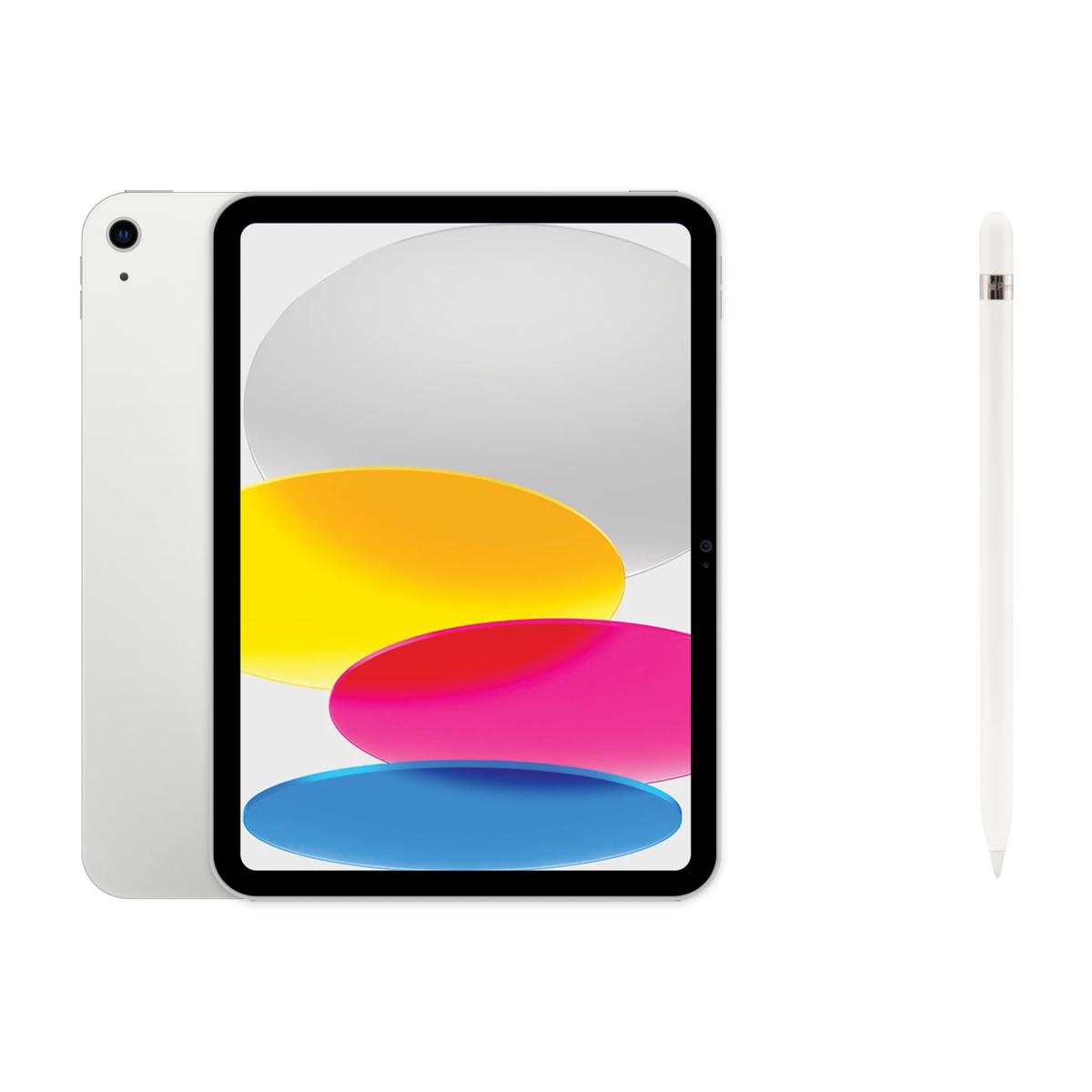 Apple iPad 10.9 10th Gen 64GB Wifi with Apple Pencil Bundle | HSN