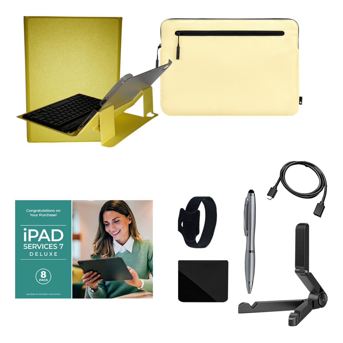 Apple iPad 11" 11th Gen Silver 256GB Wi-Fi Bundle w/Case & Voucher | HSN