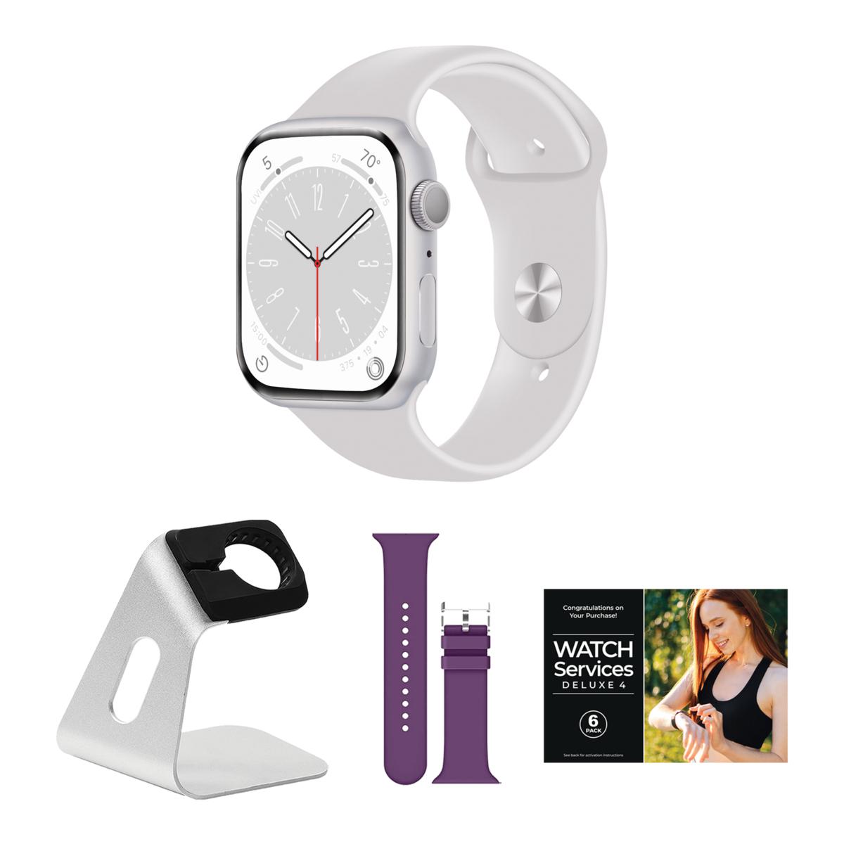 Apple Watch Series 8 GPS 45mm S/M Bundle