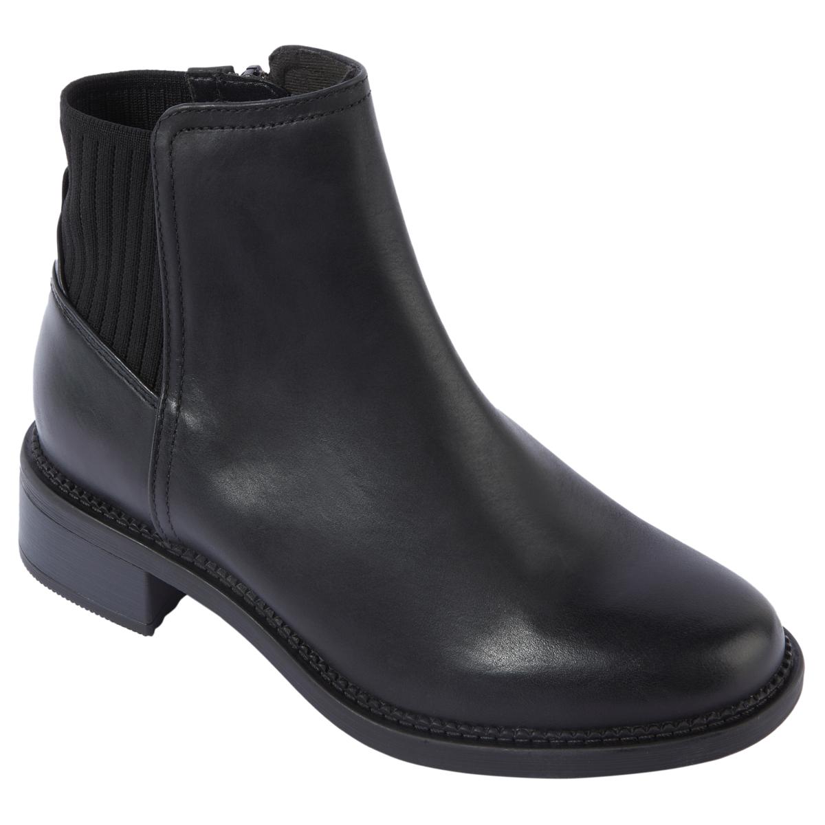 As Is Clarks Collection Maye Palm Leather Ankle Boot